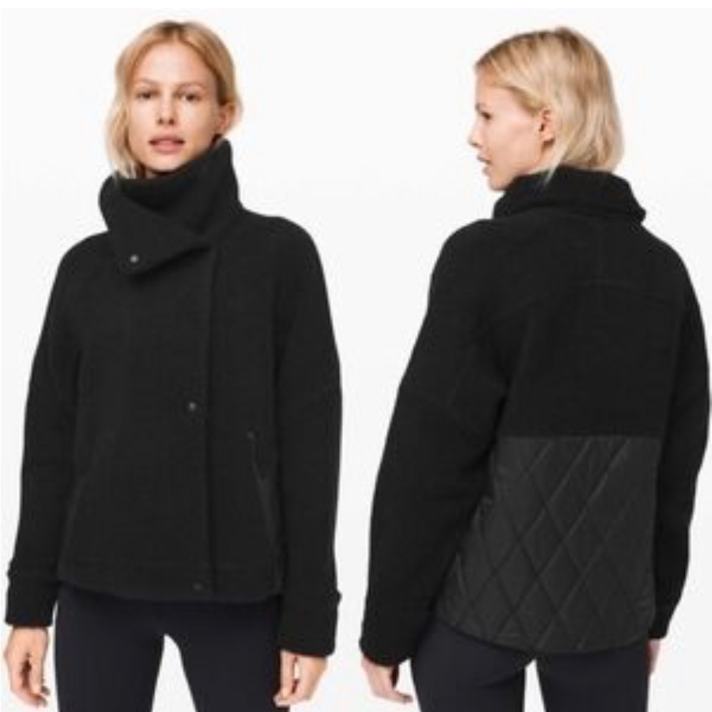 Lululemon Show Me Your Sherpa Black Jacket